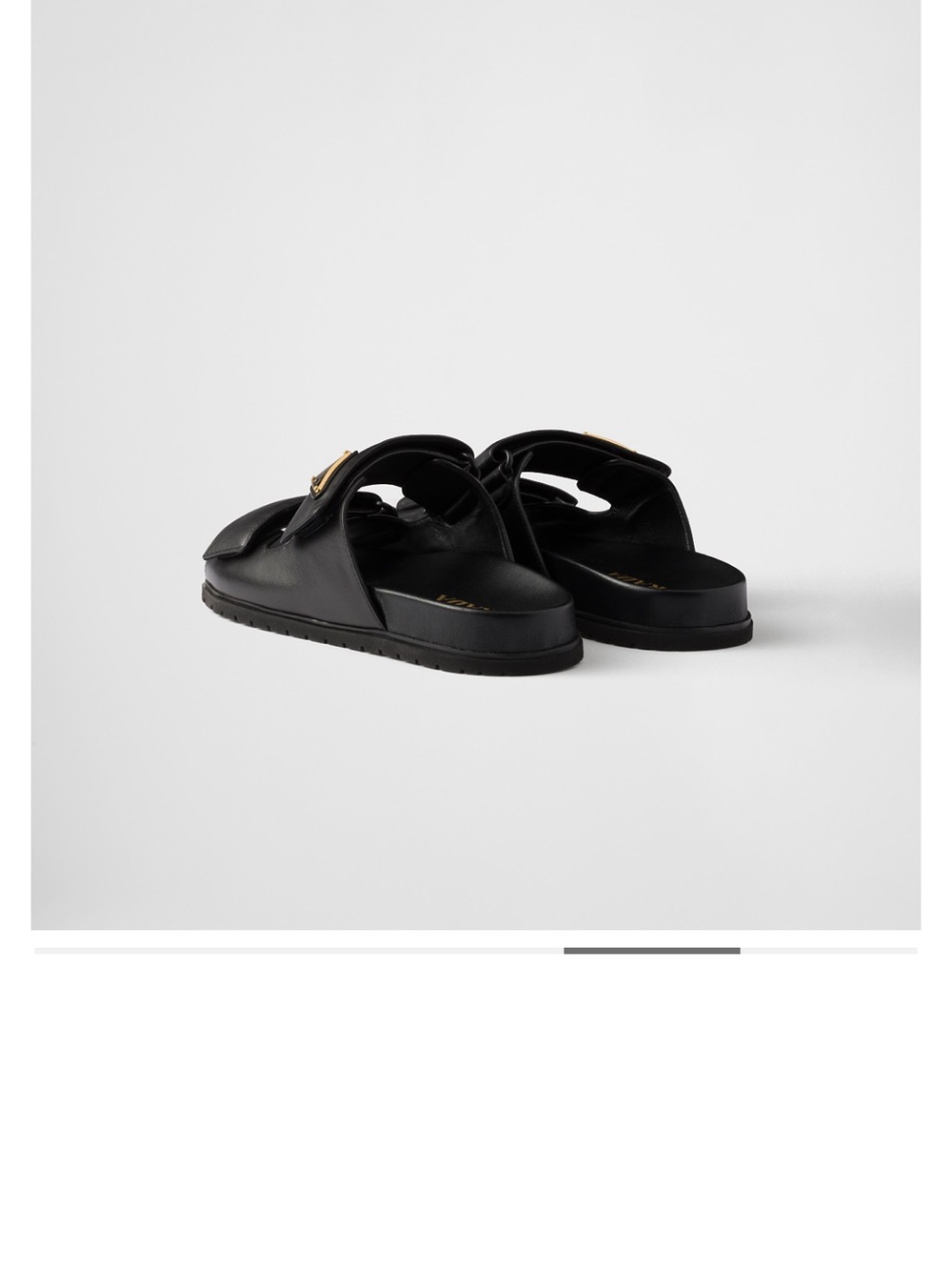 Prada Nappa Leather Slides - Picture 7 of 8